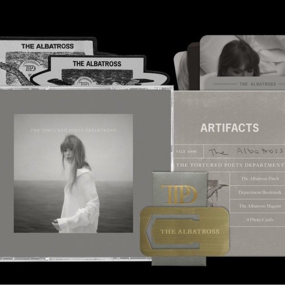 Sealed Taylor Swift TTPD Deluxe CD “The Albatross” Edition - Picture 9 of 9